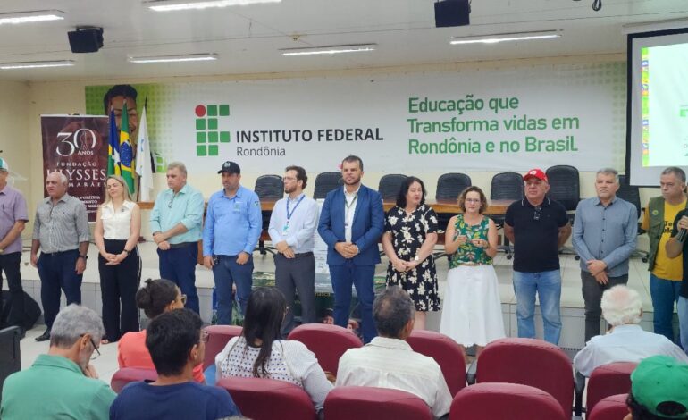 FUG-RO participa da 3ª Conferência Territorial do Desenvolvimento Rural Sustentável em Ji-Paraná