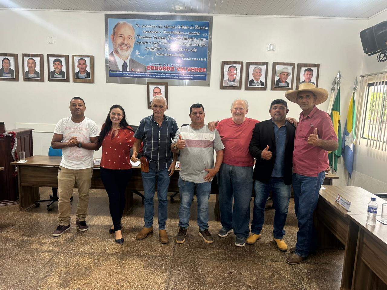 Patrício Senna Galvão é eleito presidente do MDB de Vale do Paraíso para o biênio 2025–2027