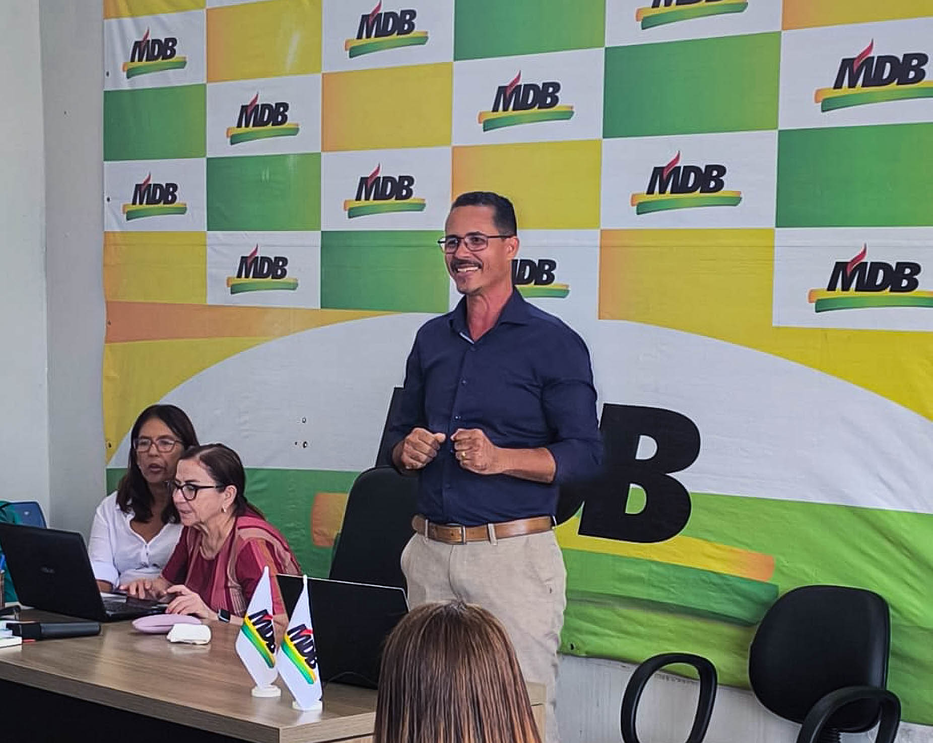 Robson Rosa é eleito por unanimidade para a presidência do MDB de Cacoal
