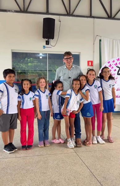 Prefeito de Jaru garante óculos de grau gratuitos para alunos da rede municipal